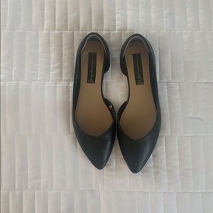 Steven Madden black flats